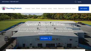 Titan Metal Products - Specialty Fire Rated Doors & Frames