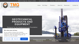 TMG Manufacturing - Geotechnical Drill Rigs