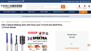 Amana Tool - CNC Cabinet Making Router Bit Set