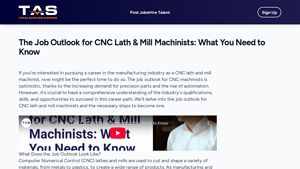 Total Aviation Staffing - CNC Machinist Opportunities