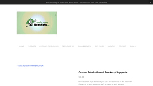 Treehouse Brackets - Custom Fabrication of Supports