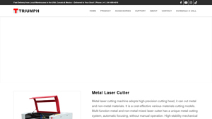Triumph - Metal & Non-Metal Laser Cutter
