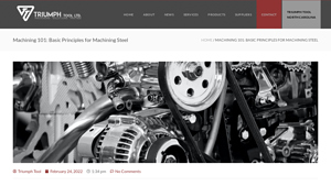Triumph Tool - Machinability Insights