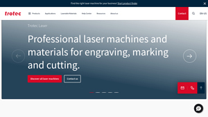 Trotec Laser - Laser Machines