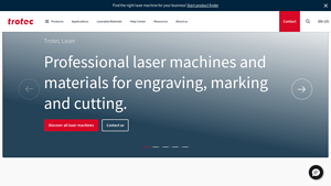 Trotec Laser - Laser Machines