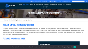 Tsugami America - CNC Machines