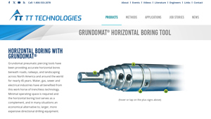 TT Technologies - GRUNDOMAT® Horizontal Boring Tool