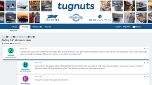 TugNuts - 1/4 Aluminum Plate 12 x 24