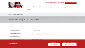 United Aluminum - Aluminum Alloy 3003