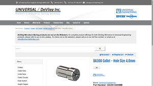Universal Engineering - DA300 Collet
