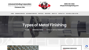 Universal Grinding - Metal Finishing Solutions