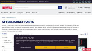 Upscale Hobbies - Aftermarket Detail Parts
