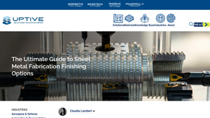 Uptive MFG - Key Materials in Sheet Metal Fabrication