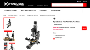 OpenBuilds - MiniMill CNC Machine