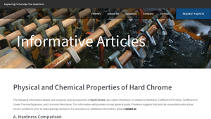 US Chrome - Hard Chrome Properties