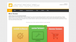 US Micro Screw - Custom Micro Screws and Miniature Fasteners