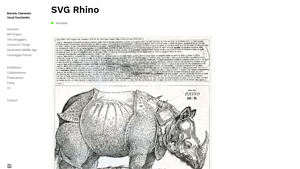 Vasyl Savchenko - Inspired Rhinoceros Art