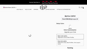 Vice Golf - Custom Blade Putter