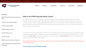 Vincent Metals - Specialty Alloys & Stainless Steel