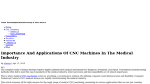 Violintec - CNC Machines for Medical Precision