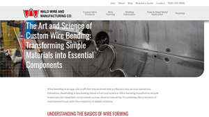 Wald Wire - Custom Wire Bending Solutions