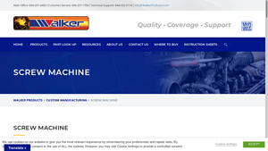 Walker Products - Screw Machine Solutions