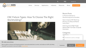 Wayken - CNC Fixture Solutions
