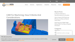 Wayken - CAM for Machining