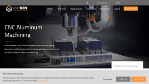 Wayken RM - CNC Aluminum Machining Services