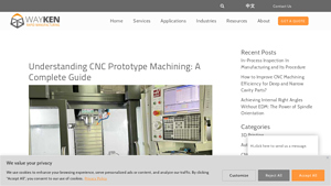 WayKen - CNC Prototype Machining