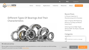 WaykenRM - Deep Groove & Cylindrical Roller Bearings