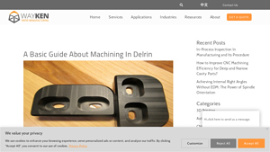 Wayken - Delrin Acetal Homopolymer