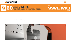 Wemo Machines - Automated Sheet Metal Bending Technology