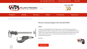 Brown & Sharpe - Digital Tool Set 00591007