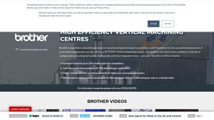 Brother - High Efficiency Vertical Machining Centres