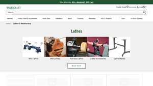 Woodcraft - Woodworking Lathes