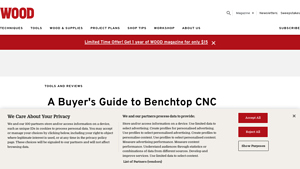 Wood Magazine - Benchtop CNC Machines