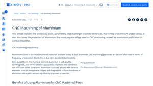 Xometry - Aluminium CNC Machining Solutions
