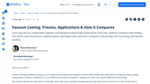 Xometry - Vacuum Casting Solutions