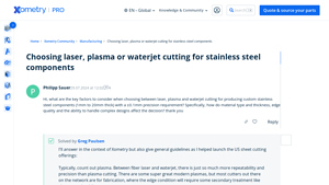 Xometry - Cutting Solutions