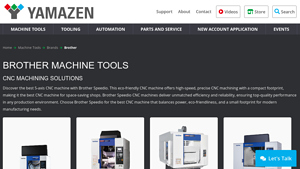 Yamazen - Brother SPEEDIO CNC Machines