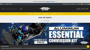Yeah Racing - RC Aluminum Upgrade Parts