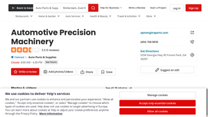 Automotive Precision Machinery - Auto Parts and Supplies