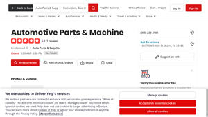 Yelp - Automotive Parts & Machine