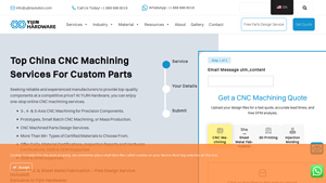 Yijin Hardware - CNC Machining Services