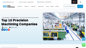 Yijin Hardware - Precision CNC Machining