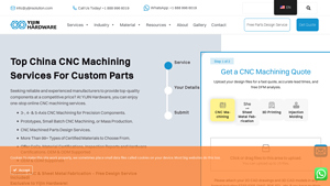 Yijin Hardware - CNC Machining Services