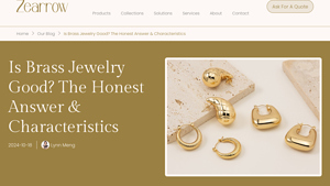 Zearrow - Brass Jewelry