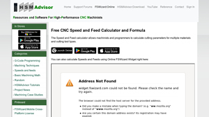Zero-Divide - FSWizard CNC Speed and Feed Calculator