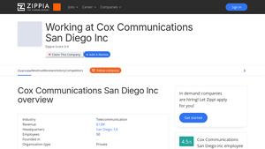 Cox Communications - Broadband Services